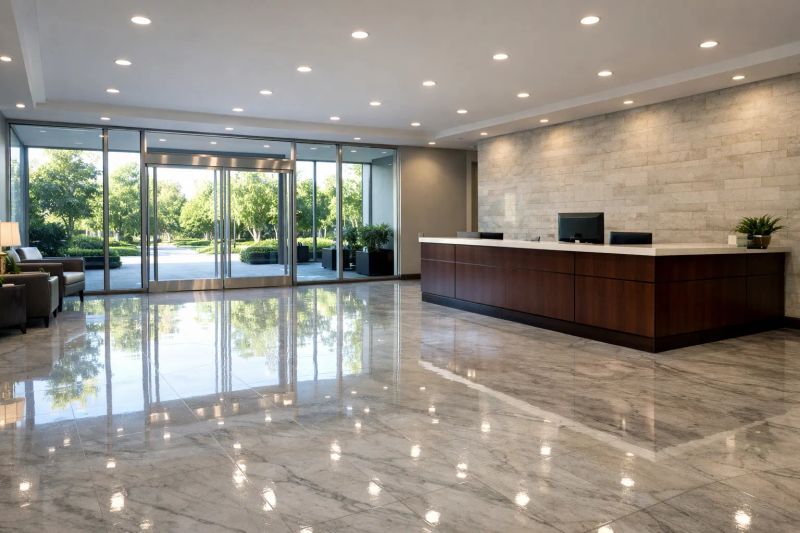 Clean modern commercial office in Edmonton