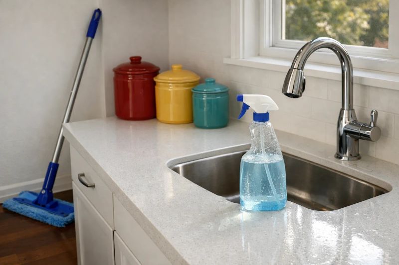 Clean apartment bathroom in Edmonton